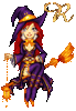GIF animado (37929) Letra r bruja