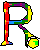 GIF animado (40432) Letra r colorines