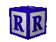 GIF animado (38959) Letra r cubo letras