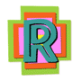 GIF animado (40354) Letra r estilo africano