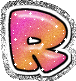GIF animado (33619) Letra r glitter fiesta