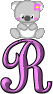 GIF animado (30265) Letra r koala