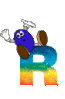 GIF animado (39674) Letra r mms
