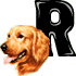 GIF animado (31733) Letra r raza perro