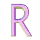 GIF animado (44928) Letra r rosa