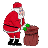GIF animado (41603) Letra r santa claus