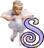 GIF animado (42894) Letra s angelito