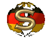 GIF animado (42389) Letra s bandera alemana
