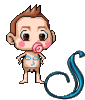 GIF animado (43055) Letra s bebe