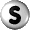 GIF animado (32455) Letra s boton gris