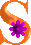GIF animado (36931) Letra s colores flores