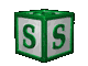 GIF animado (38960) Letra s cubo letras