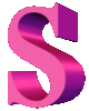 GIF animado (45097) Letra s d rosa