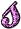 GIF animado (33164) Letra s glitter purpura