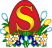GIF animado (36674) Letra s huevo pascua