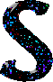 GIF animado (41913) Letra s negra colores