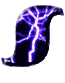 GIF animado (42213) Letra s negra rayos