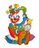 GIF animado (43671) Letra s payaso