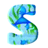 GIF animado (31571) Letra s pez agua