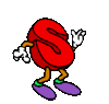GIF animado (39792) Letra s roja brazos piernas