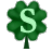 GIF animado (37287) Letra s trebol