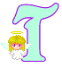 GIF animado (39013) Letra t angelito