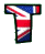 GIF animado (42534) Letra t bandera inglaterra