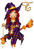 GIF animado (37931) Letra t bruja