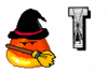 GIF animado (38167) Letra t dulces halloween