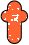 GIF animado (34227) Letra t glitter naranja