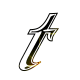 GIF animado (34228) Letra t glitter negra
