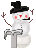 GIF animado (41229) Letra t hombre nieve