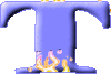 GIF animado (35021) Letra t lila