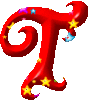 GIF animado (44175) Letra t roja