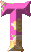 GIF animado (45008) Letra t rosa