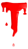 GIF animado (38388) Letra t sangre