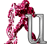 GIF animado (38583) Letra u acuario