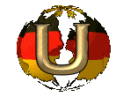 GIF animado (42391) Letra u bandera alemana