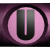 GIF animado (32607) Letra u boton rosa