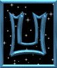 GIF animado (41967) Letra u estrellas