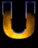 GIF animado (42005) Letra u fuego