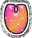 GIF animado (33622) Letra u glitter fiesta