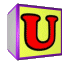 GIF animado (39561) Letra u juguete letras