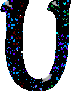GIF animado (41915) Letra u negra colores