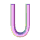 GIF animado (44931) Letra u rosa