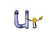 GIF animado (36496) Letra u smilies
