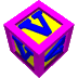 GIF animado (39286) Letra v cubo letras