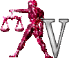 GIF animado (38775) Letra v libra