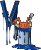 GIF animado (43749) Letra v pintor