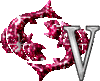 GIF animado (38813) Letra v piscis